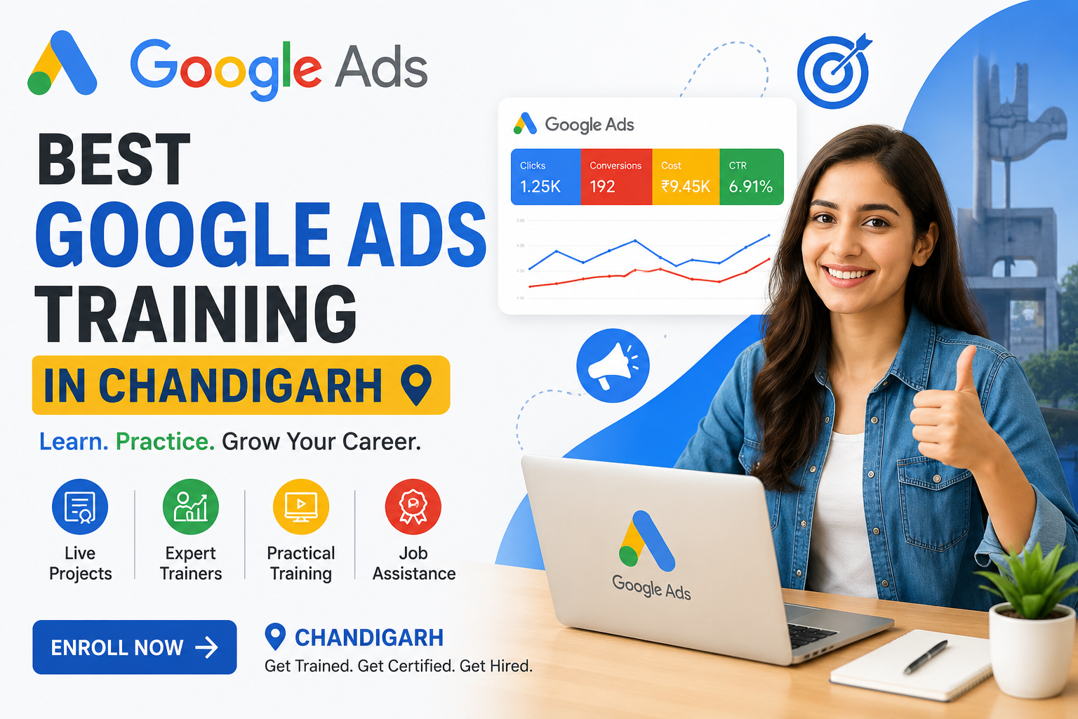 Best Google Ads Training in Chandigarh Google Ads Course in Mohali Google Ads Institute in Chandigarh Mohali